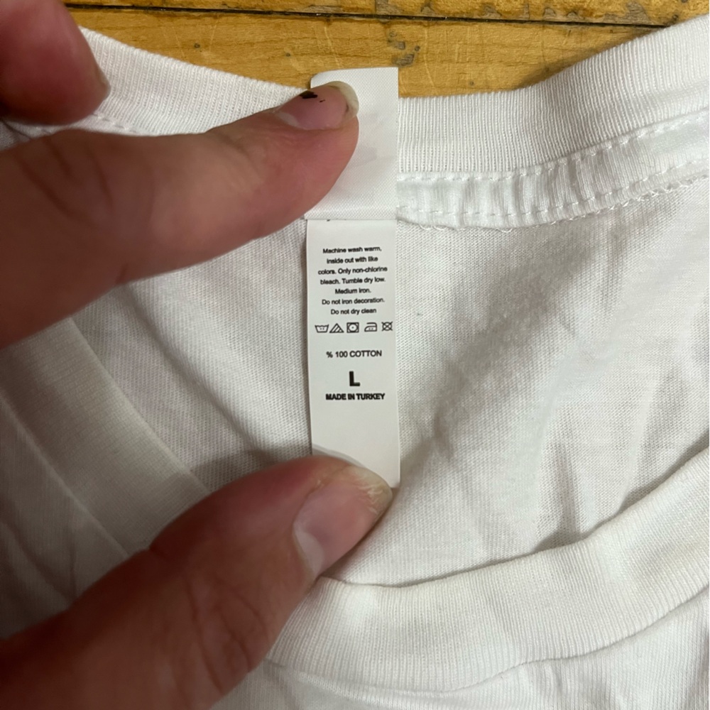White Graphic T-Shirt - Picture 4 of 4